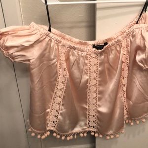 Off shoulder shirt
